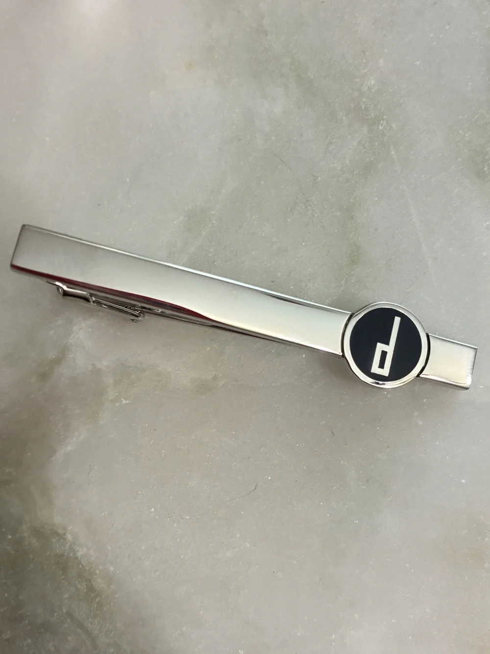 Dunhill Cuff Links + Tie Clip Set Vintage
